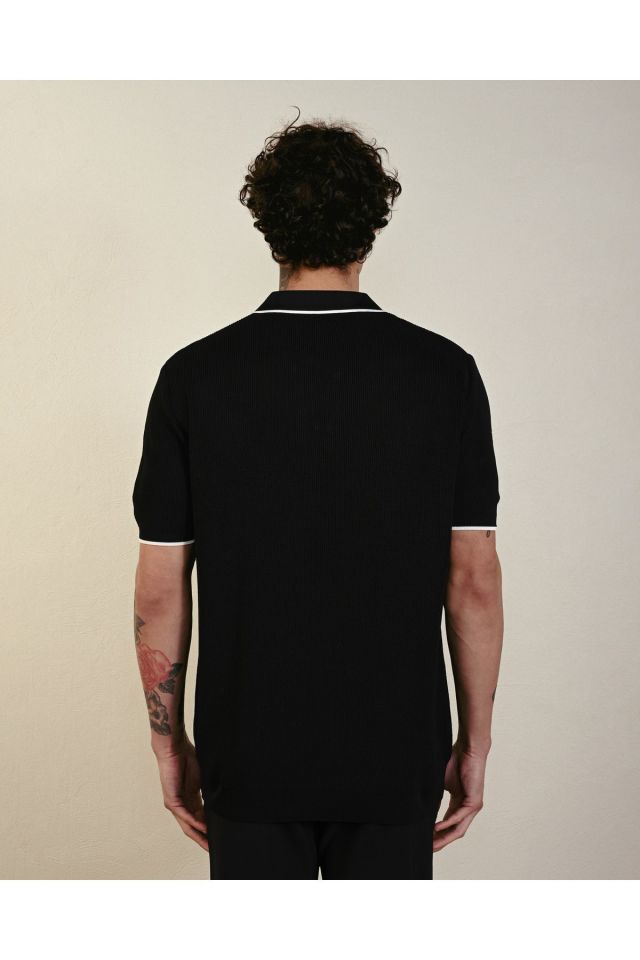 Oversize Premium Basic Triko T-shirt SİYAH - M