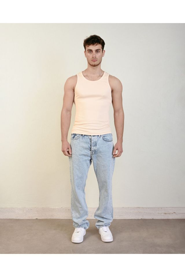Slim Fit Esnek Erkek Spor Atlet