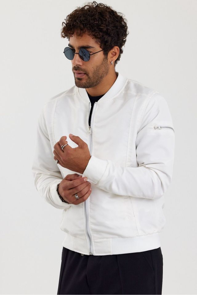 Erkek Premium Regular Bomber Ceket
